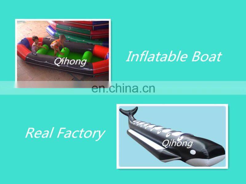 New style fish inflatable party boat, inflatable floats for boat, inflatable rafting boat