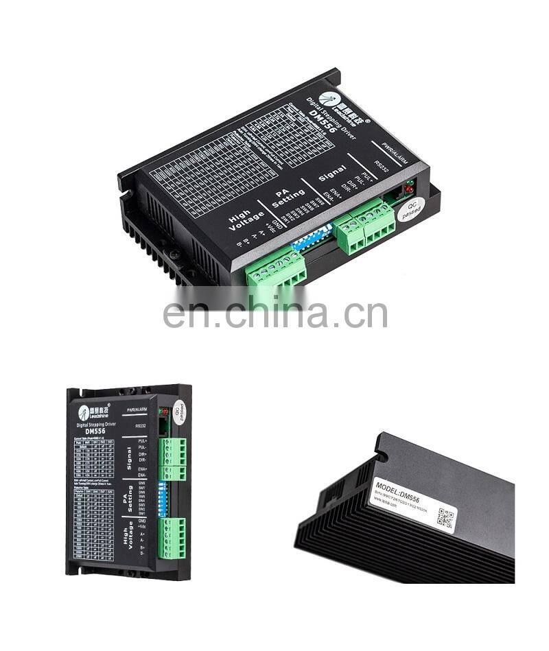 20-50VAC 0.5-5.6A Leadshine 2 Phase Stepper Driver DM556