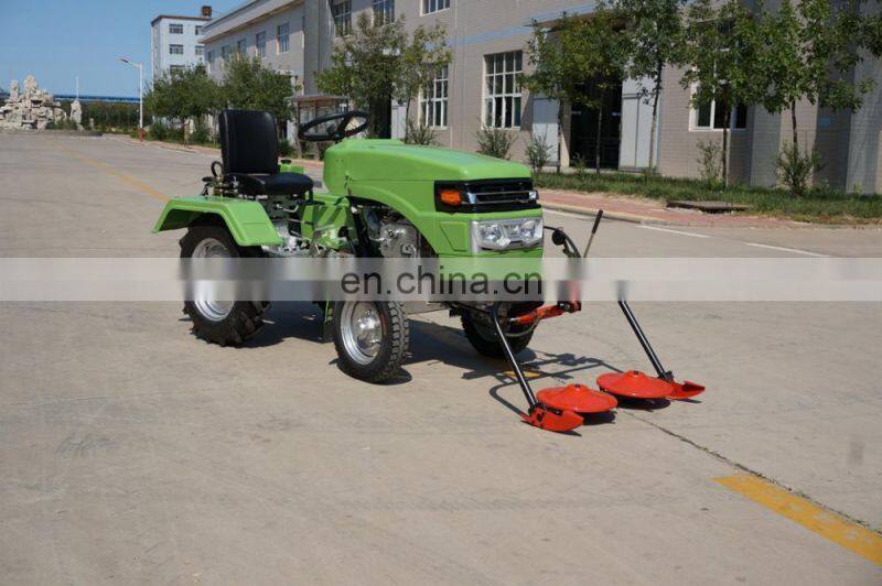 multi-function 12hp/15hp mini farm garden tractor