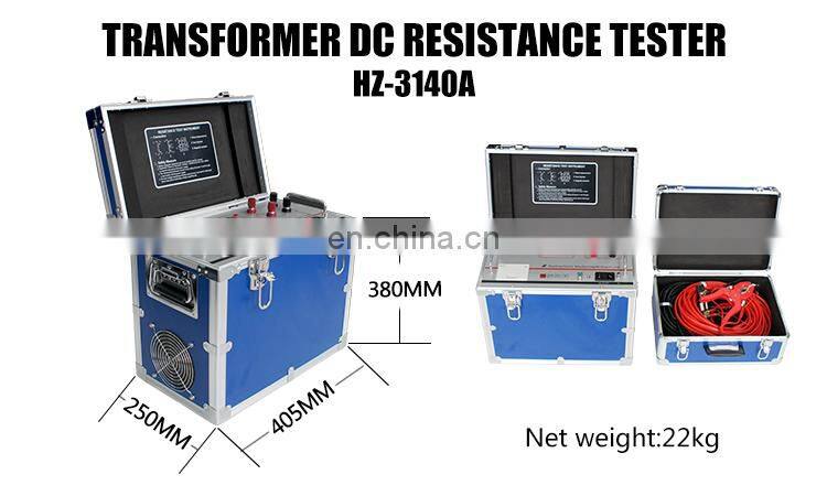 factory price sale high quality current dc tester transformer winding resistance tester