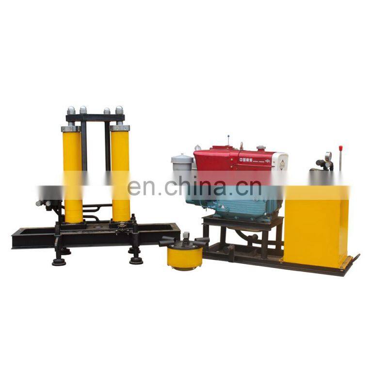 bulk series double cylinder soil hydraulic CPT static cone penetrometers with wheels