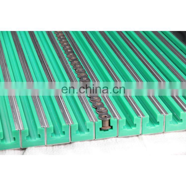 Oem Custom Length Size Wear Resistant Sliding Door Track Rail Nylon Plastic Chain Guide