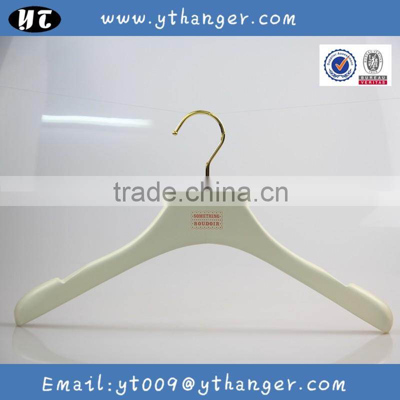 HA6960 high quality wooden craft coat hangers suit garment hanger