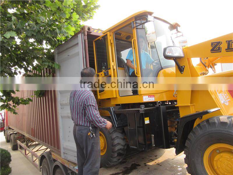 Construction equipment mini loader zl20 front wheel loader for sale