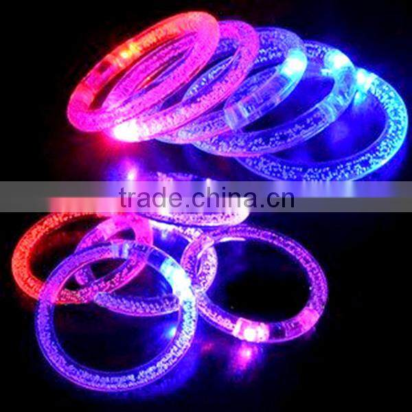 2014 wholesale led glowing bracelet