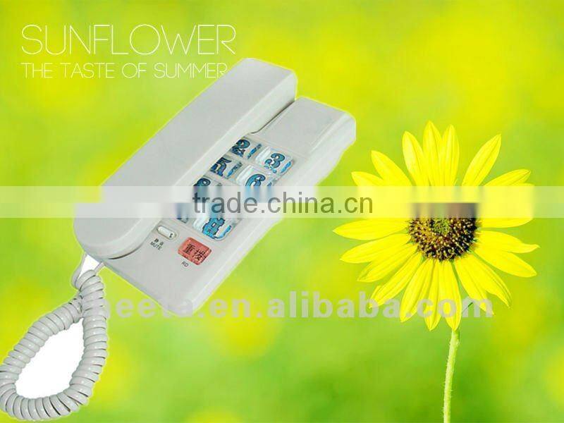 Best selling analog basic wall phone without calle ID