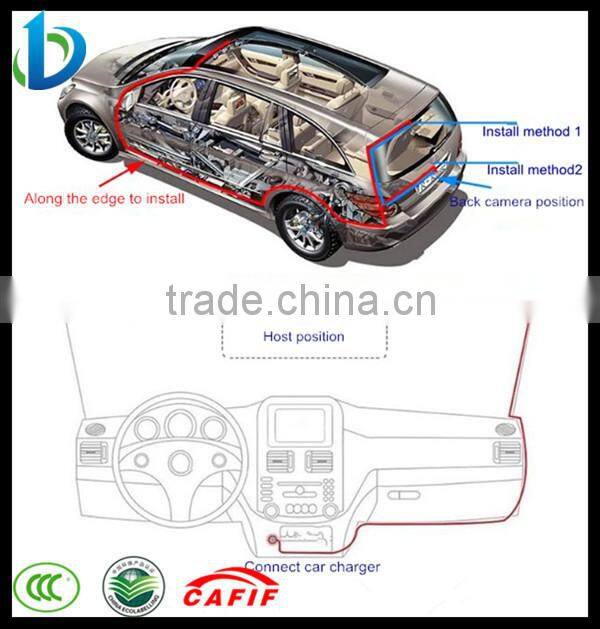 Android car mirror video recorder