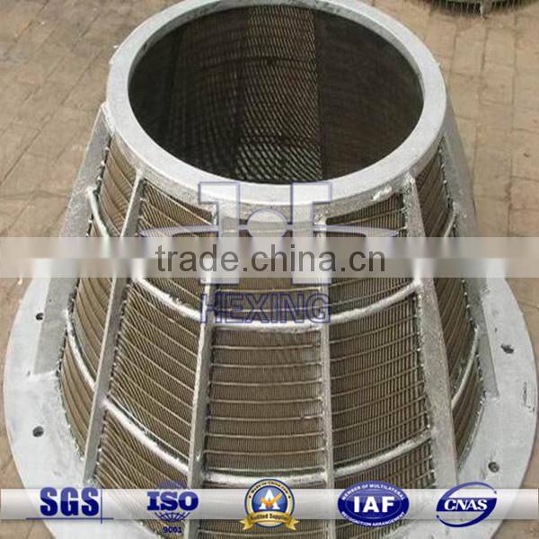 cylinder shape stainless steel wedge wire screen mesh
