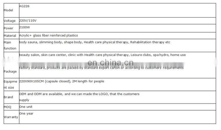 best sale Multifunctional float tank spa capsule and aqua massage spa capsule