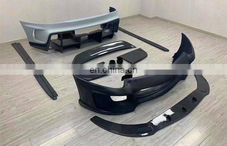 Runde Resin +Carbon Fiber Material For Ferrari 599 Upgrade Vorsteiner Style Body Kit Front Bumper Rear Bumper Side Skirt Spoiler