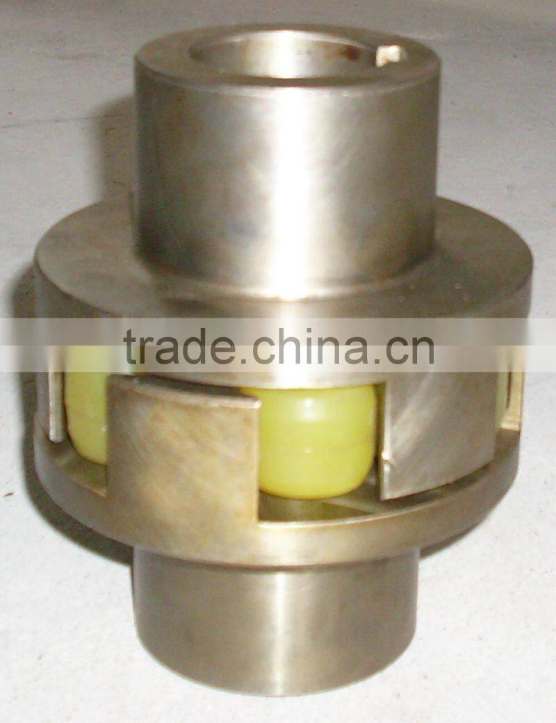 Hydraulic flexible elastic coupling