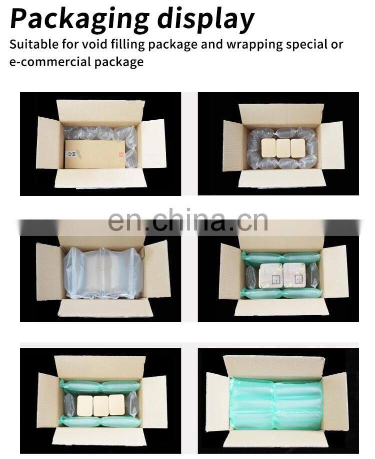 Factory Directly Automatic Air Cushion Film Bubble Packing Wrap Machine