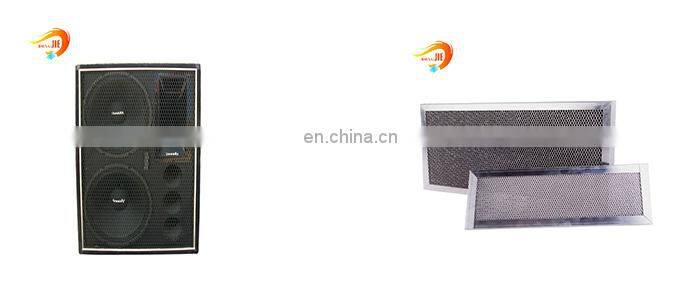 Low wind resistance micro diamond hole expanded metal product
