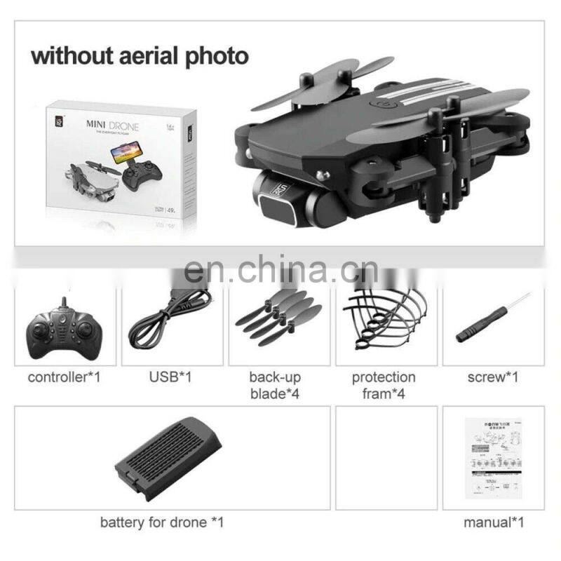 Portable Mini LS MIN RC Quadcopter Spare Part 3.7V 650mAh Drone with Battery