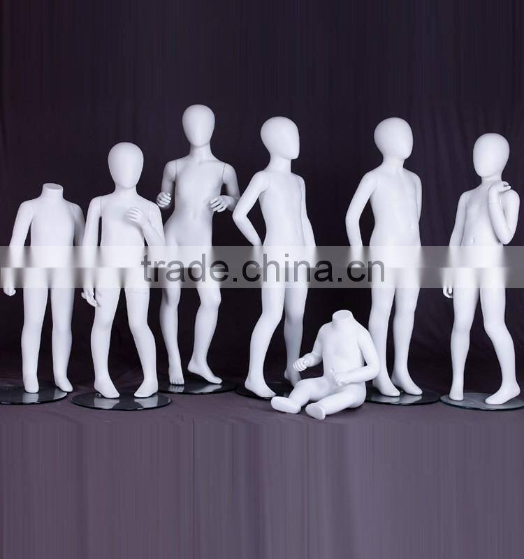 high quality fiberglass kid mannequin