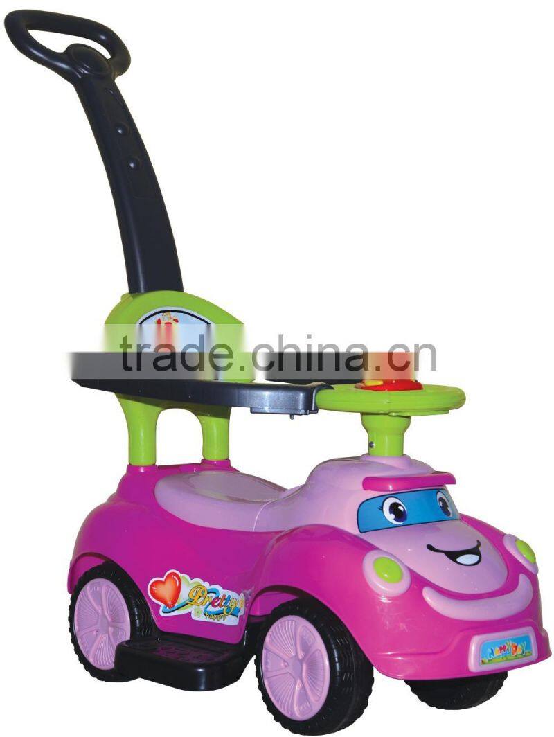Hor Sale Kids Plastic Toy Ride On toy Car With Push Bar BM83-60Q