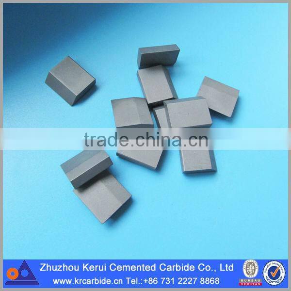 02231 tungsten carbide brazed insert for stone cutting