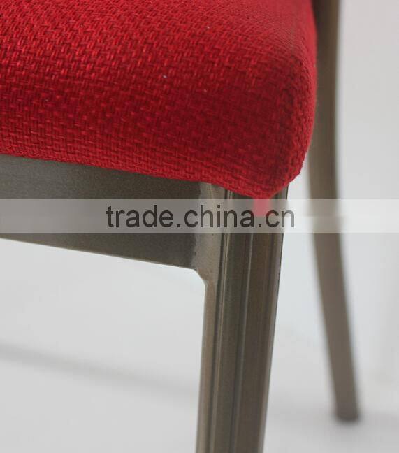 Different colors cheap price wholesale imitated wooden chair for hotel chair, simple design metal dining chair
