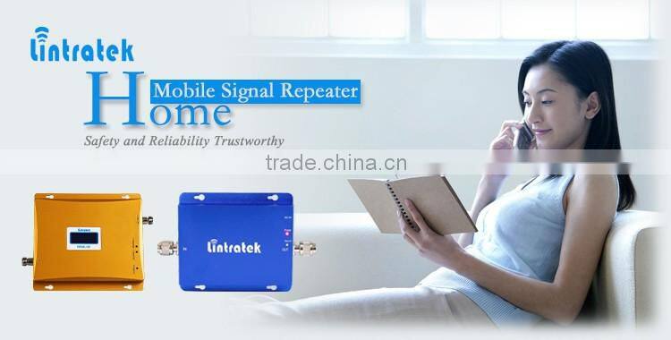 23dbm 900/2100/2600mhz, 70dbi GSM/WCDMA/LTE 4G, cell phone signal tri-band repeater