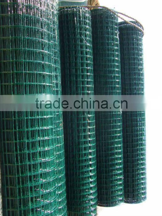 High quality 6x6 concrete galvanised 1" welded wire mesh fence panel in 16 guage