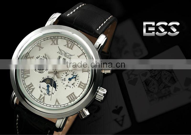 Leather watch Men Wrist Watches Leather Strap Watches 2014 Watch Men Luxury