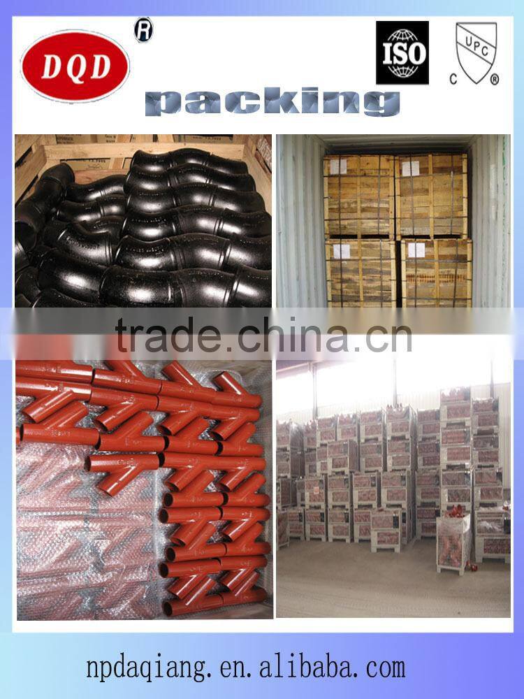2015 High Quality New Hubless Cast Iron Pipe and Fitting