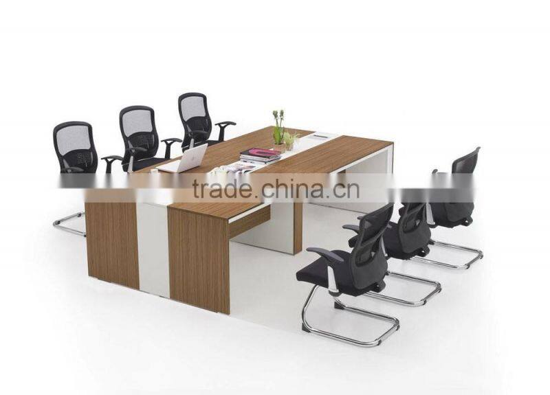 trade assurance Europe custom made cheap price metal conference table(SZ-MTT083)