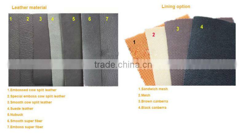 Black Embossed Industrial Safety Shoes S3