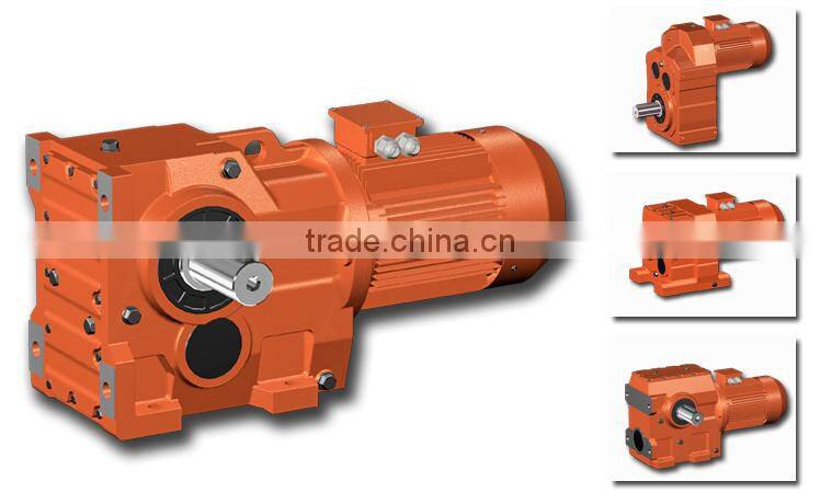 bevel gearbox for filling machines