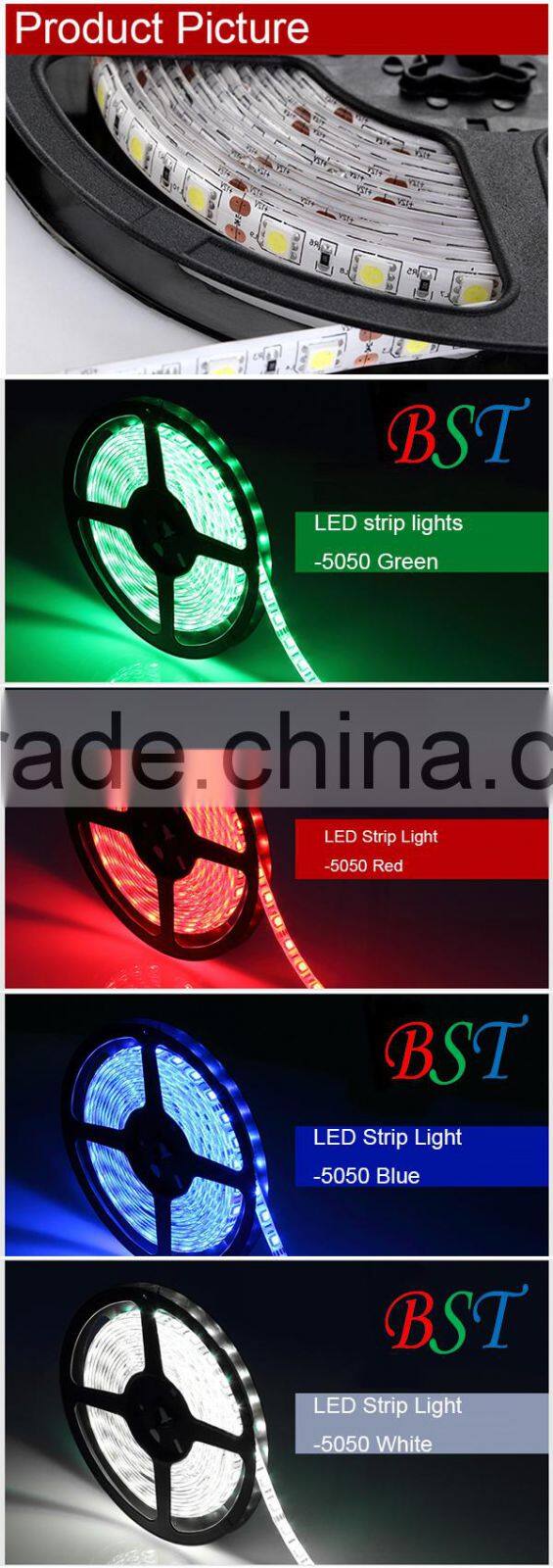 5730 led rigid strip light with aluminum profile water proof illume led strip lighting
