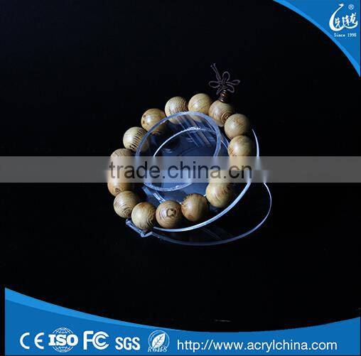 Clear six part bracelet display jewelry display stand acrylic wrist display stand