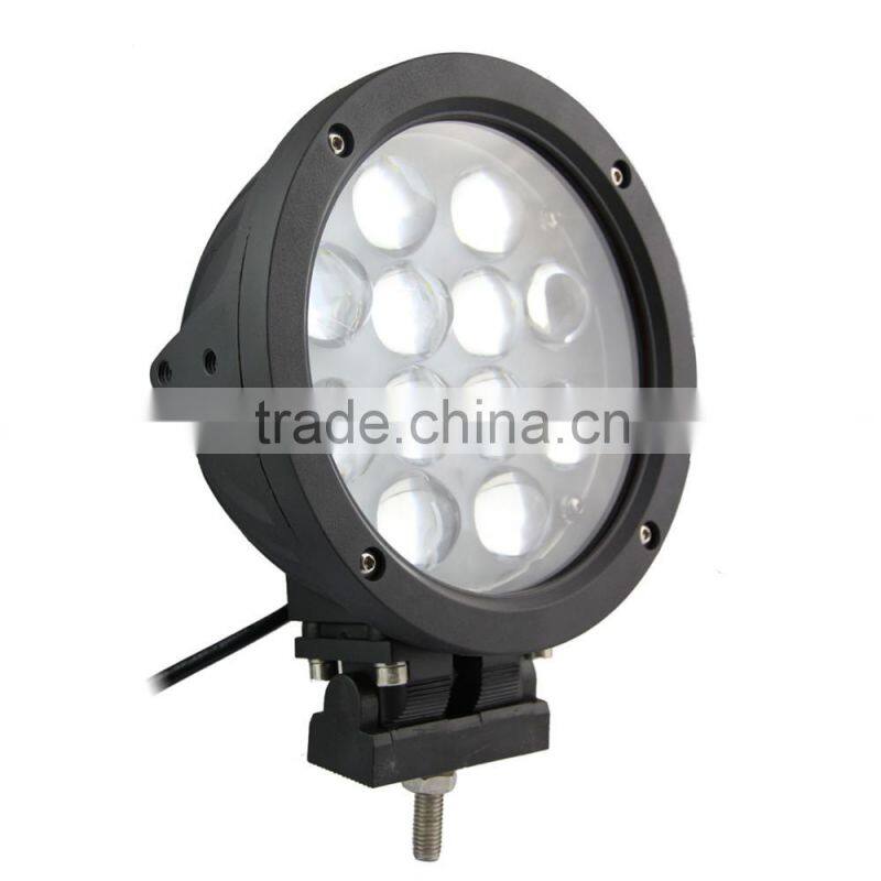 round shape car led work light 60w 12v