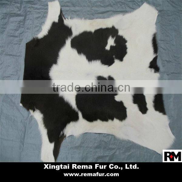 2014 Hot selling high quality cow skin rug in natural color