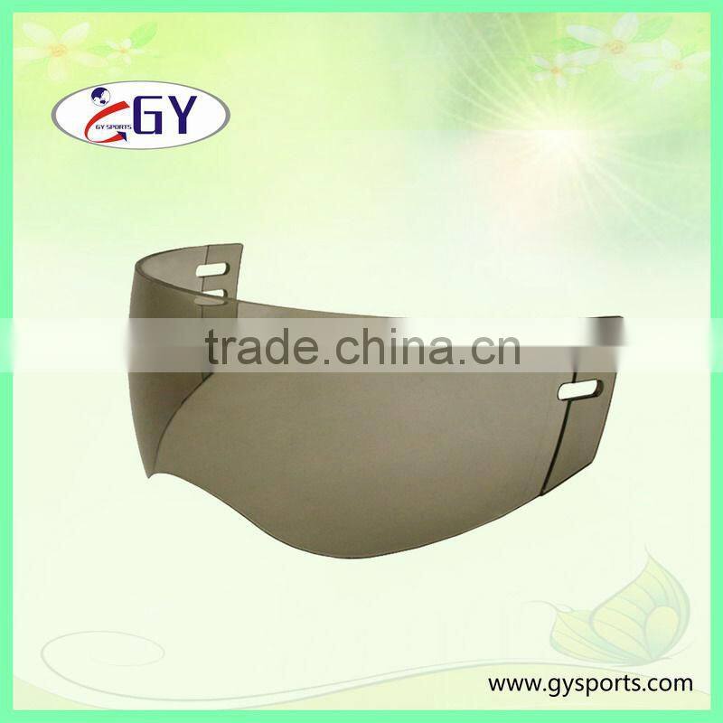 Both Side Fog Free And Anti-scratch High Quality Clear Ice Hockey Visor CE Approval