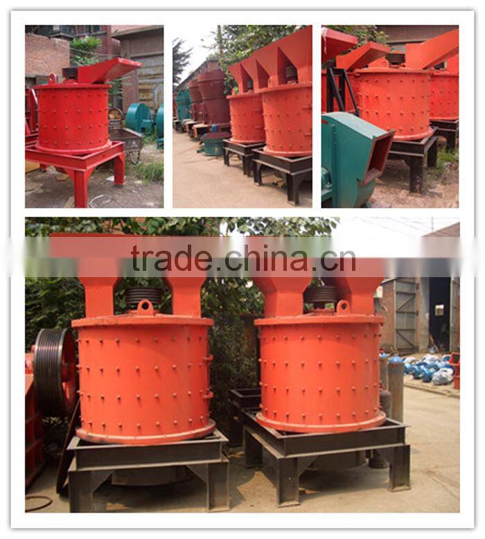 break iron ore,sand rock,gypsum,the dregs of blast furnace,coal vertical combination crusher