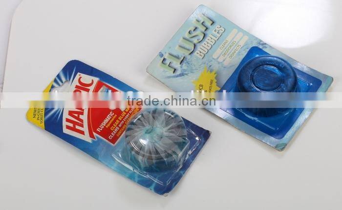 BN bacteria deodorant toilet bowl cleaner block blue bubble