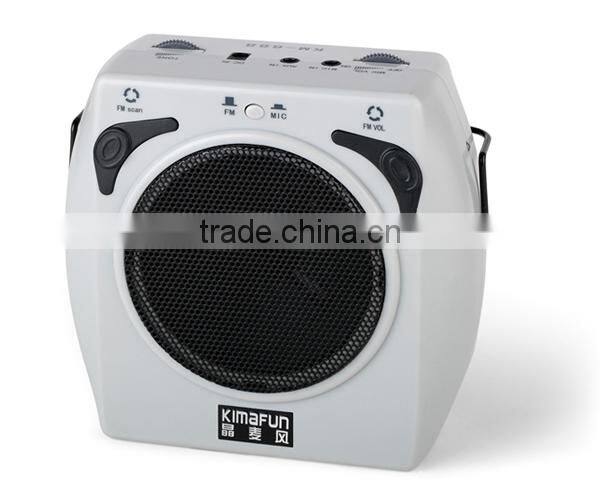 USB Portable Waistband Power Amplifier with Headset Mic K-668U