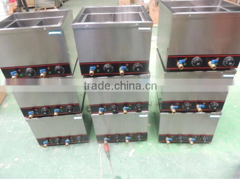 Vertical gas noodle cooker / pasta cooker