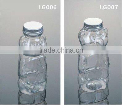 Pet jar with aluminum cap bottle