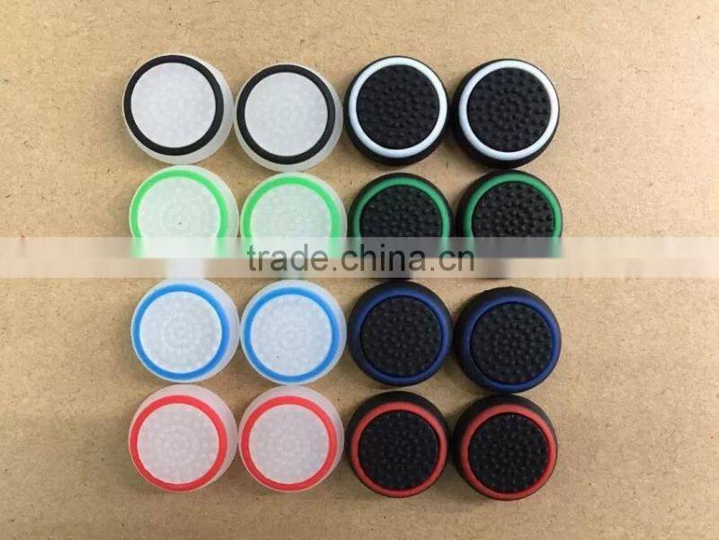 2015 newest Wholesale Silicone noctilucent Key Protector Thumb Grips Joystick Caps for PS4 / PS3/Xbox One / Xbox 360