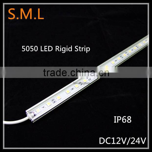 factory hot sale 5630/5730 led strip light with 72leds/m led rigid strip smd 5630