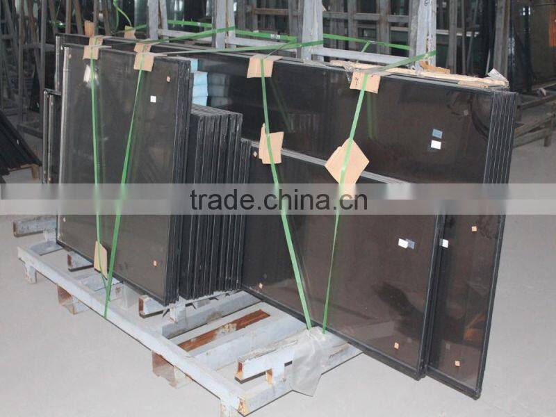 Heat-proof and sound-proof tempered low-e tempered insulated roof window glass