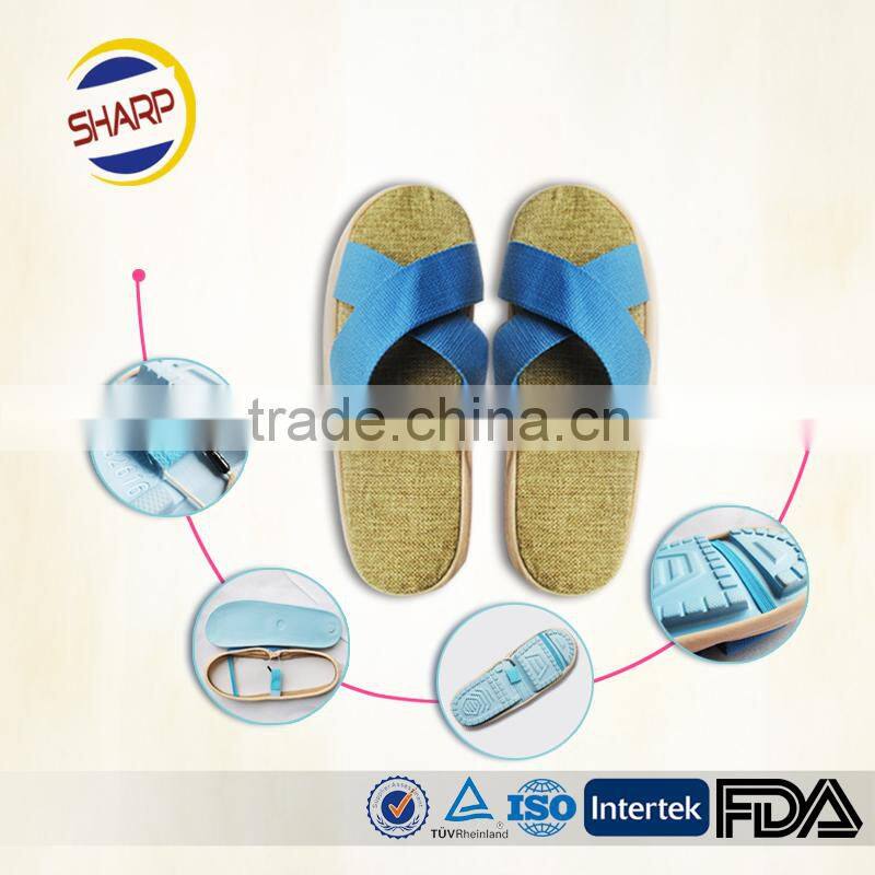 Exquisite indoor disposable hotel slippers / massaage slipper / lady slipper