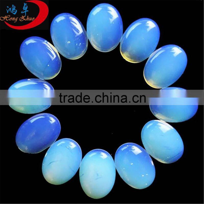 high quality blue sand stone gemstone cabochon