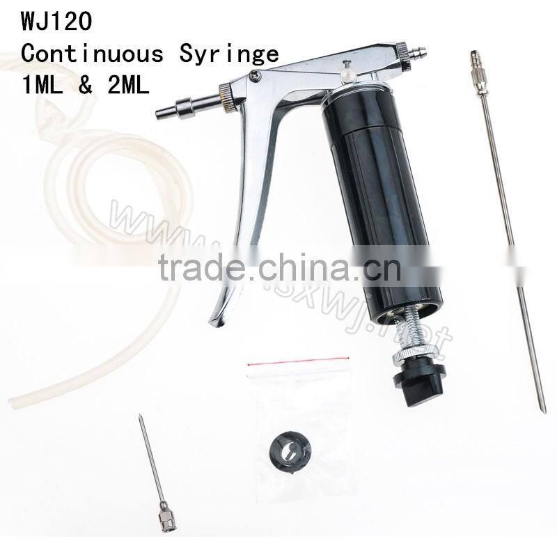 Reusable Automatic Metal Syringe Without Glass Tube