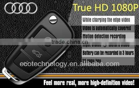 1080P Night Vision Action Camera Motion Detection DVR Car Key Camera S820