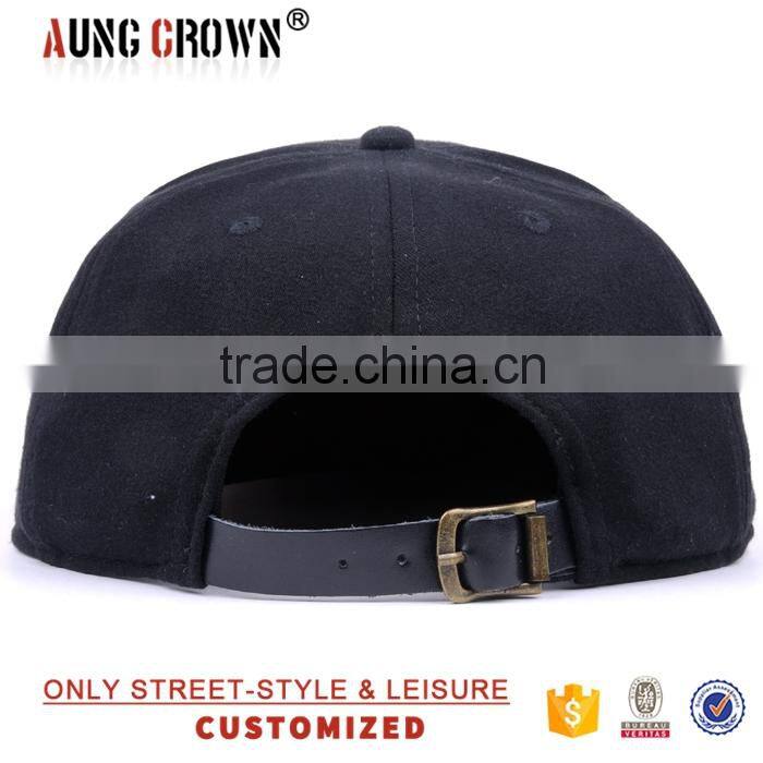 Fashion hip-hop custom made 3d embroidered snapback cap hat