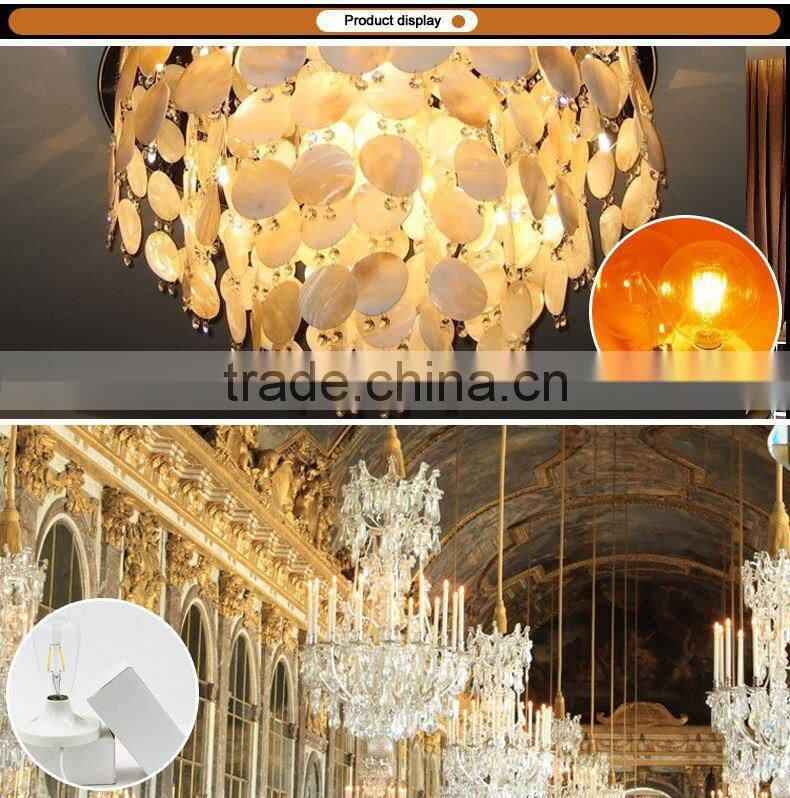 Hot selling CE ROSH 2W-6W E27 LED filament bulb/E14 filament light/candle led light