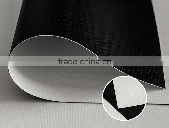 Heytex advertising black back banner pvc