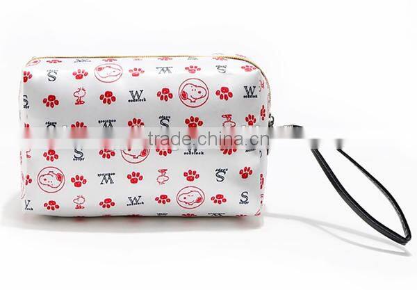 Low toxicity simple promotional women polyester chic Cosmetic Bags